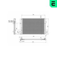 Era Kondensator, Klimaanlage 667316 FüR Hyundai Kia