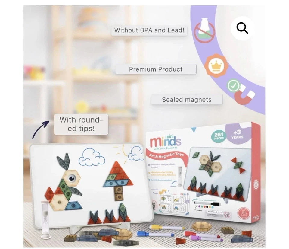 STEM Mini Minds Art & Magnetic Toys For All Ages - Image 2 of 4