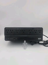 APC Back-UPS 600VA 7 Outlet Battery Backup and Surge Protector Power Black