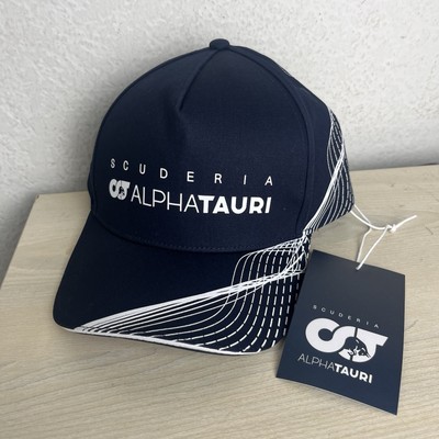 Scuderia Alpha Tauri Team Hat Formula One Racing Cap SnapBack Navy