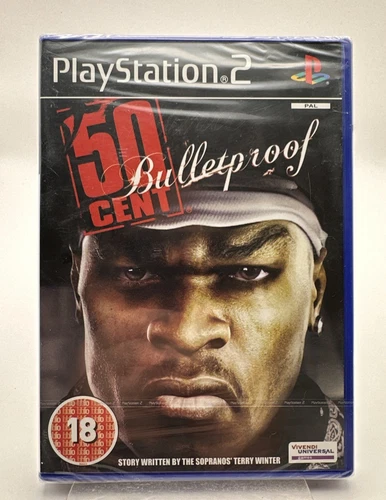 PS2 50 Cent Bulletproof, New And Sony Factory Sealed