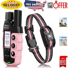 Bousnic 3300Ft Dog Shock Collar - Rechargeable, Waterproof, for 5-120lbs