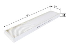 BOSCH Innenraumfilter 1 987 432 018 Partikelfilter für FORD MONDEO COUGAR BAP 2