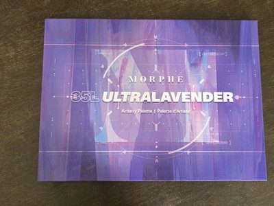 Purple Eyeshadow Palette Merphe Ultralavender 35L Artisty Palette