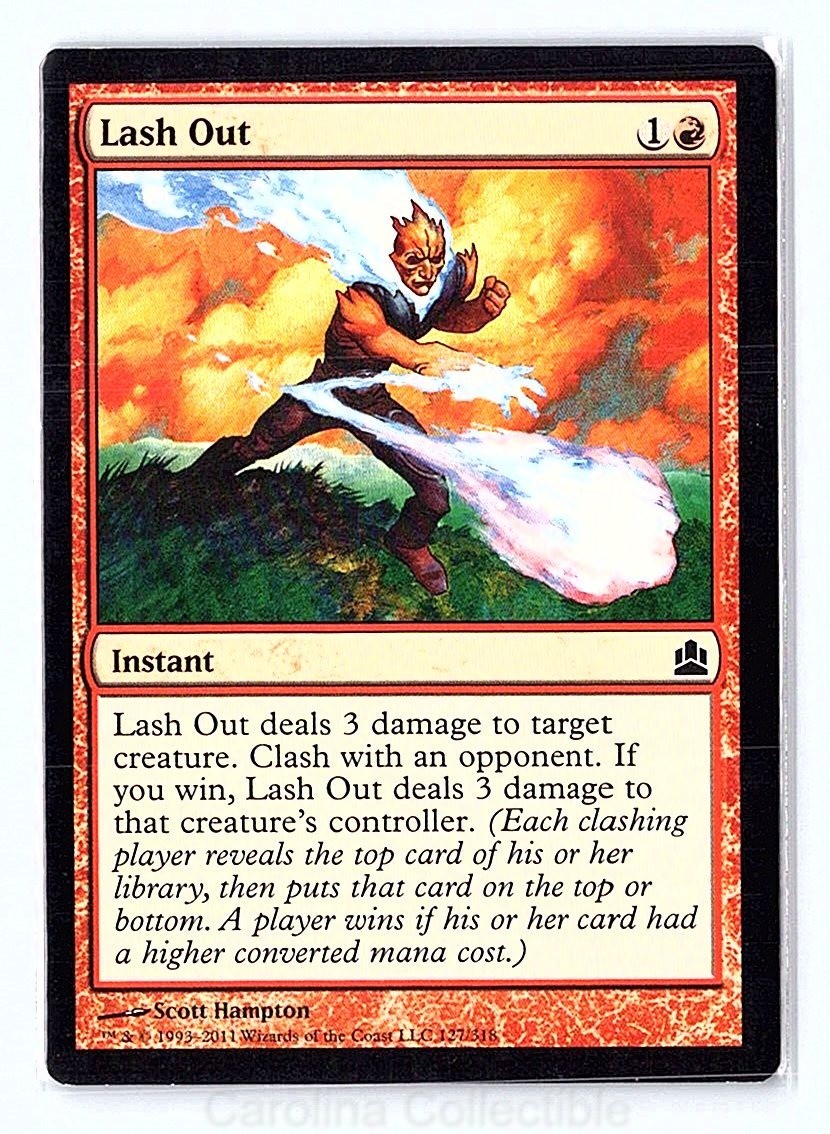Lash Out Near Mint - Commander 127 Magic: The Gathering