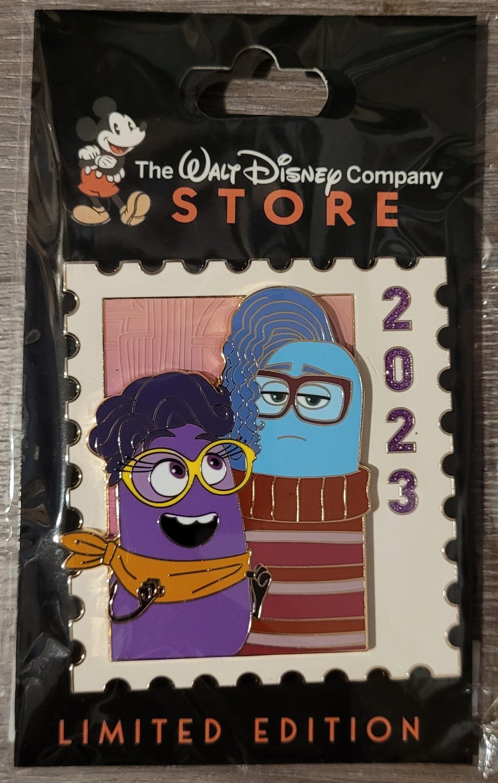 Disney D23 TWDCS Pixar Stamp Paula & Xeni Dream Production Inside Out LE 500 Pin