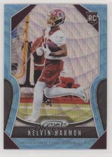 2019 Panini Prizm Rookies Blue Wave Prizm 181/199 Kelvin Harmon #363 7m3