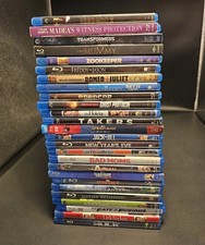 Lot of 26 BLU-RAY movies assorted Bundle Excellent