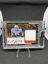 2024 Panini One - Big One Signatures Earl Campbell /10 Bookend Two Color Patch