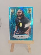 2025 Panini Donruss Elite - Rookies T.J. Sanders #188 Status Sparkle /499 (RC)