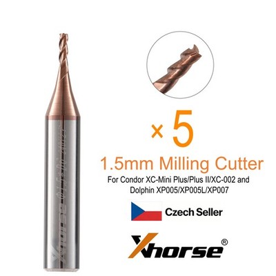 5pcs Xhorse XCMN05GL 1.5mm Milling Cutter For Condor XC-Mini Plus/Plus II/XC-002