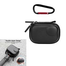 For Insta360 Go Ultra PU Storage Bag Handbag Portable Protective Box Dual Zipper