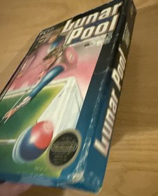 Lunar Pool (Nintendo Entertainment System NES, 1987) CIB Complete In Box TESTED!