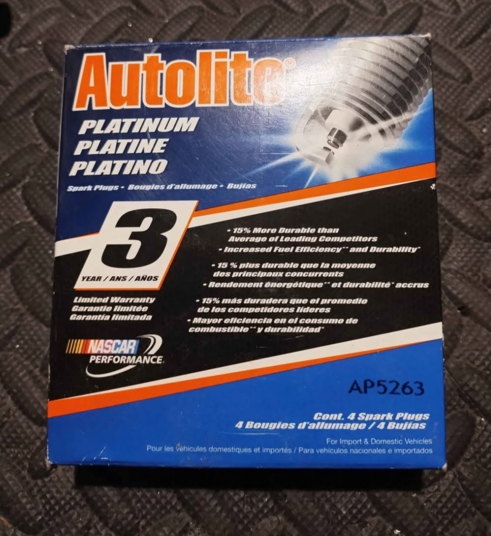 Autolite AP5263 Platinum Spark Plug 4 Pack