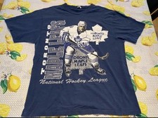 Toronto Maple Leafs T-Shirt Waves 1992 Men’s Size L  NHL hockey Vintage 90s