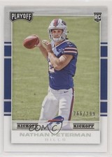 2017 Panini Playoff Rookies Kick Off 266/299 Nathan Peterman #205 6p0