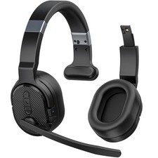Trucker Bluetooth Headset, Wireless Headsets with Noise Cancelling Microphone...