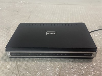 D-LINK DES-1108 Desktop Ethernet Switch 10/100 8-Port Gigabit No Power Supply