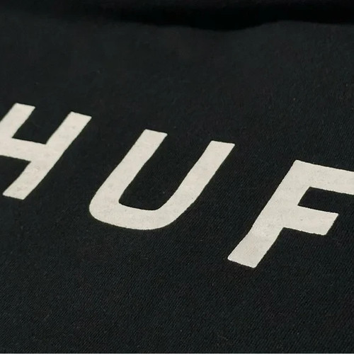 HUF Crewneck Sweatshirt Original Logo Crew in Schwarz XL - Bild 2 von 7