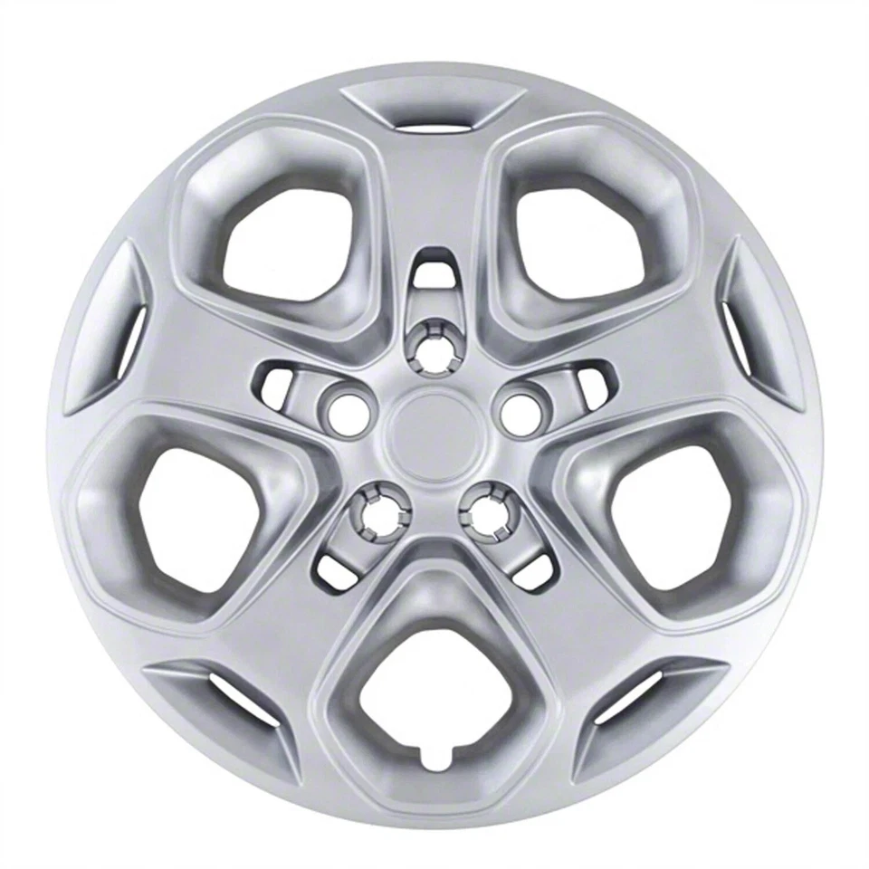 4 New 17" CHROME Wheel Covers Full hubcaps 5 Spoke for 2010 11 2012 Ford Fusion Foto 4 de 4