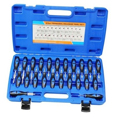 Blue Terminal Release Kit - Universal Wire Connector Removal Pin Extractor