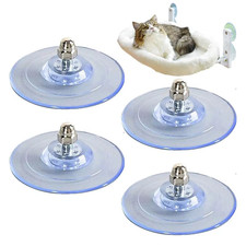 Cat Hammock Suction Cup PVC Cat Perch Screw Suction Cups Foldable Cat Window Per
