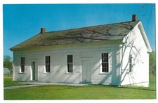 West Branch Iowa c1965 Quaker Meeting House attended by Herbert Hoover as a boy