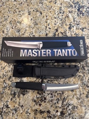 Cold Steel Master Tanto 6'' VG-10 San Mai Knife w/Secure-Ex Sheath
