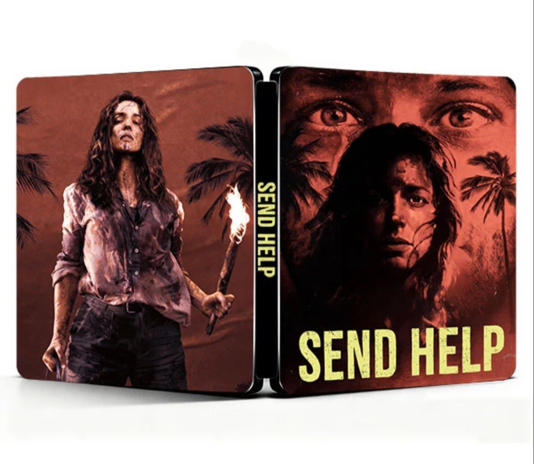 Send Help 2026 Exclusive Horror Steelbook Edition [Discless] (Neu & OVP)
