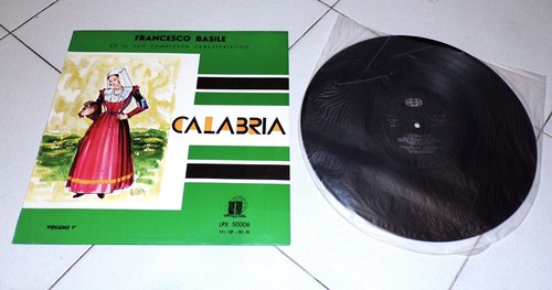 Lp FRANCESCO BASILE Calabria Vol. 1 - Universal LPX 50006 33 giri 12" folk prezzo ebay