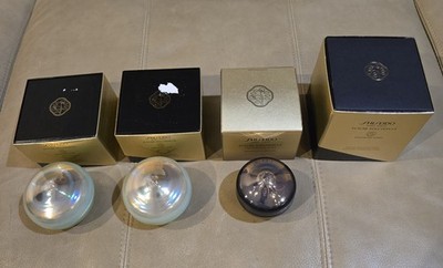 Set of 4 SHISEIDO Future Solution LX Legendary Enmei -3 Empty jars bottles