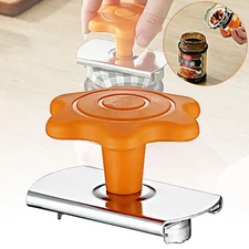 Stainless Steel Adjustable Twist Jar Opener Spiral Can Seal Lid Cap Remover TL