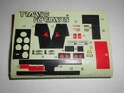 HIGH GRADE COND. Hasbro 1985 Gen One Transformers Jetfire "LABEL/STICKER SHEET"!