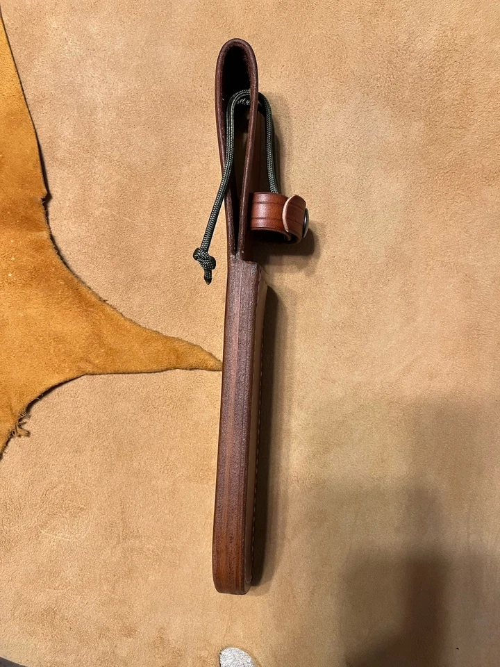 Funda de cuchillo de cuero pesado puma white hunter 6377 personalizada western *sin cuchillo* Foto 3 de 4