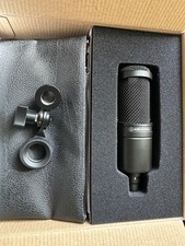 Audio-Technica AT2020 Cardioid Condenser Studio XLR Microphone - Black