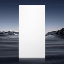 VEVOR 1-Pack HDPE Board 24" x 48" White Plastic Sheet  1/2" (13mm) Thick