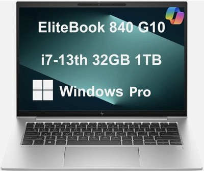 New HP EliteBook840 i7-1365U 10Cores 14''WUXGA 32GB DDR5 1TBSSD Smart Card WinPro