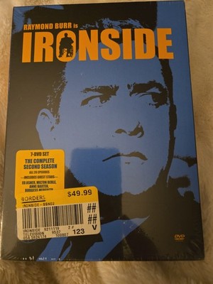 Ironside: Raymond Burr Complete Season 2 (7-DVD Set, 2007) NEW SEALED Free Ship