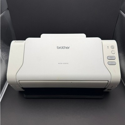 Brother ADS-2200 High Speed Color Duplex Scanner Tested No Power Cord