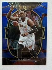 2022-23 Panini Select - Concourse Bam Adebayo #57 Blue Prizm