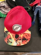 The Flash Justice League Boys Youth Size Adjustable Hat Cap DC Licensed