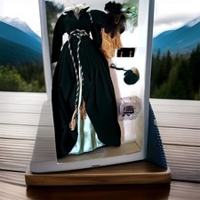 The Franklin Mint Gone With The Wind Scarlett O'Hara Doll Wardrobe Collection...