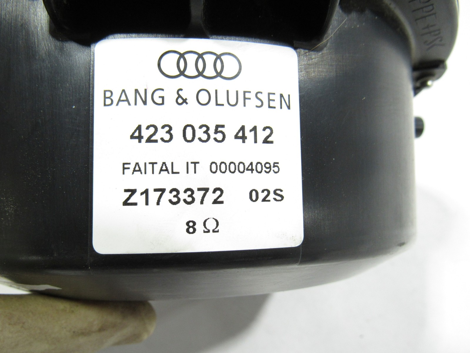 14-17 Audi R8 V10 2015 Front Right Sound Subwoofer Speaker Bang Olufsen ;:O