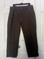 Colorado Clothing Men's Canvas Work Pant Brown 38 x 30 2 Way Stretch Relaxed Fit