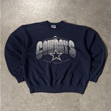 90's Vintage Dallas Cowboys Navy Crewneck -XL