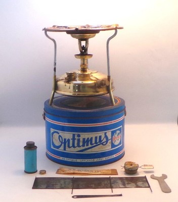Vintage Optimus No. 48 Schweden Camping / Backpacking / Wanderkocher - wiedereingestellt