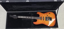 Vintage Rare Schecter Diamond Series V-1 Plus Fr HSS Near Mint Flame Top