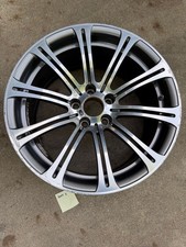 Forged BMW M3 E90 E92 E93 Rear Wheel Rim, Dual Spoke, 220M Silver 19x9.5