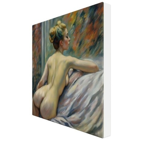 Lady Gaga Naked Impression Canvas Print Nude Art 12"x12"Lady Gaga Nude Art Print - Picture 3 of 7
