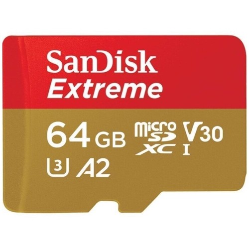 Karta SanDisk Extreme Micro SDXC 64 GB UHS-I U3, A2, Class 10